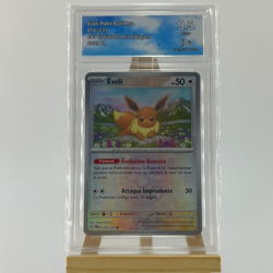 Evoli Poke Ball 074/131 Collect Aura 9.5 Pokemon EV8.5 Evolutions Prismatiques - Image 1