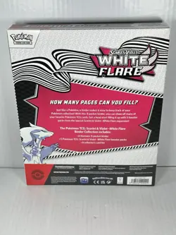 Pokemon TCG: Scarlet & Violet 10.5 White Flare Binder Collection Box SEALED NEW - Image 2