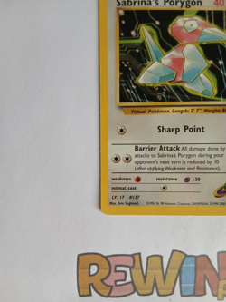 Pokemon TCG Sabrina's Porygon Gym Challenge 98/132 - Image 4
