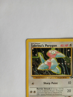 Pokemon TCG Sabrina's Porygon Gym Challenge 98/132 - Image 5