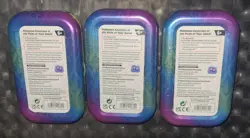 The Pokemon TCG Scarlet & Violet Prismatic Evolutions Mini 3 Tins Sealed - Image 3
