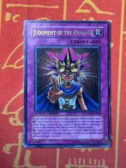 YUGIOH JUDGMENT OF THE PHARAOH ULTRA RARE EXC JUMP-EN008 - Image 1
