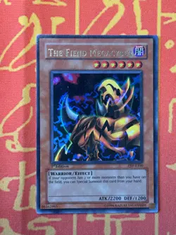 YUGIOH THE FIEND MEGACYBER ULTRA RARE 1ST EDITION EXCELLENT PSV-E100 - Image 1