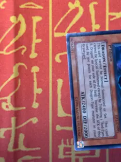 YUGIOH RED-EYES DARKNESS DRAGON ULTRA RARE 1ST EDITION MODERATE PLAY SD1-EN001 - Image 3