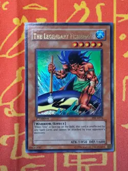 YUGIOH THE LEGENDARY FISHERMAN ULTRA RARE 1ST EDITION EXCELLENT PSV-E076 - Image 1