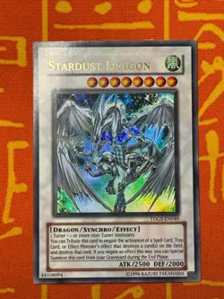 YUGIOH STARDUST DRAGON ULTRA RARE EXCELLENT TDGS-EN040 - Image 1