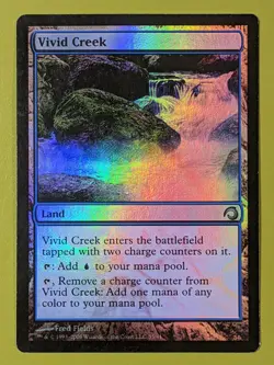 FOIL Vivid Creek x1 Premium Deck Series: Slivers 1x MTG Magic the Gathering - Image 1