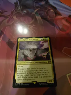 Sin, Spira's Punishment NM Final Fantasy MTG Magic the Gathering - Image 1