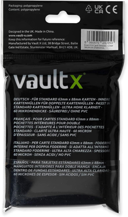 Exact Fit Trading Card Sleeves, Soft, High Clarity, Perfect Fit Inner Sleeves, C - Image 3