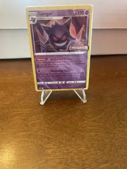 Pokemon Card Gengar SWSH241 Lost Origin Stamped Black Star Promo Sealed - Image 1