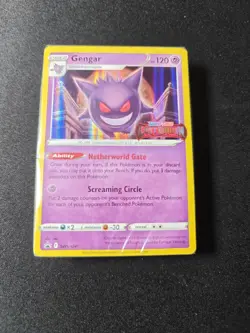 Pokemon Card Gengar SWSH241 Lost Origin Stamped Black Star Promo Sealed - Image 1