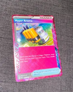 Pokemon TCG, Hyper Aroma 152/167 - Twilight Masquerade - Ace Spec Trainer Card - Image 1
