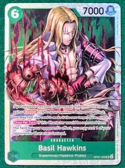Basil Hawkins - 500 Years In The Future OP07-029 - One Piece CCG Card - Image 1