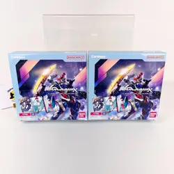 GUNDAM CARD COLLECTION GQuuuuuuX BOX 2025 Japan 2 Box Set Sealed Bandai New - Image 1