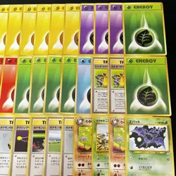 Used 120Lot Bulk sale Pokemon Card Game Old Back Pokeka Zubat Ledyba Horsea FS - Image 4