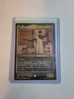 Custom MTG Art Card COMMISSION 1/1 original hand painted Tymna the Weaver - Image 1