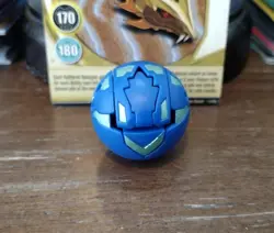 Bakugan Aquos Rattleoid 490G Blue Battle Brawlers W/ Card! - Image 4