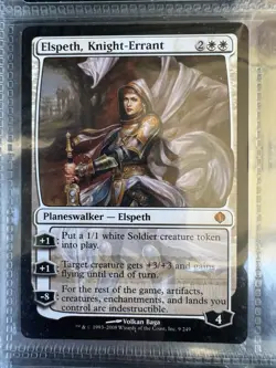 Magic: The Gathering Elspeth, Knight Errant Card Shards of Alara Edition - Image 1