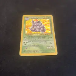 Pokemon Card - Nidoking 11/102 Base Set Rare Holo WOTC 1999 VINTAGE - Excellent - Image 3
