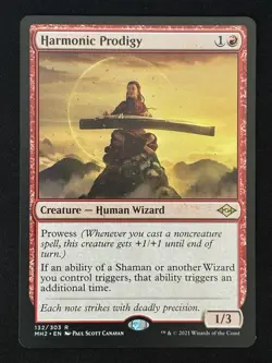 1x MTG Harmonic Prodigy - Modern Horizons 2 (MH2) #132 - Magic the Gathering - Image 1