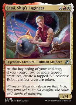 PRESALE 2x Sami, Ship's Engineer - Foil EOE NM MTG - Image 1