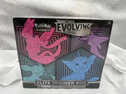 Pokemon TCG Sword and Shield Evolving Skies Elite Trainer Box ETB Sealed - Image 1