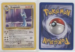 Dragonair Spanish Pokemon Base Set #18 1999 10cj - Image 3