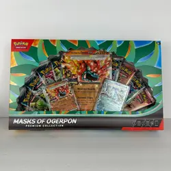 Pokemon TCG Masks of Ogerpon Premium Collection New Sealed - Image 1