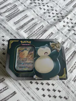 Eevee And Snorlax GX Tag Team Tin New Sealed - Pokemon TCG - Image 1