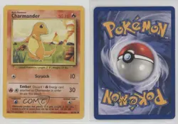 Charmander German Pokemon Base Set #46 1999 17dm - Image 3