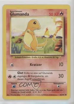 Charmander German Pokemon Base Set #46 1999 07u9 - Image 1