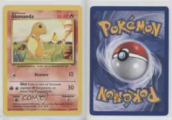 Charmander German Pokemon Base Set #46 1999 07u9 - Image 3