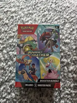 Pokemon TCG Scarlet and Violet Journey Together Booster Bundle New Sealed - Image 1