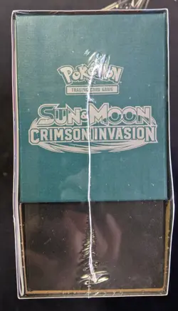 Pokemon SUN AND MOON CRIMSON INVASION Elite Trainer Box ETB New SEALED - Image 4