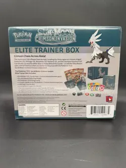 Pokemon SUN AND MOON CRIMSON INVASION Elite Trainer Box ETB New SEALED - Image 2