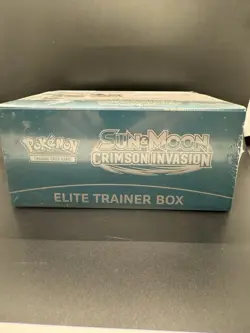 Pokemon SUN AND MOON CRIMSON INVASION Elite Trainer Box ETB New SEALED - Image 5