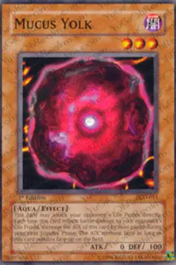 1x (LP) Mucus Yolk - PGD-011 - Common - Unlimited Edition YuGiOh - Image 1