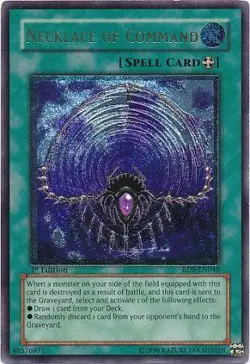 1x (HP) Necklace of Command - RDS-EN040 - Ultimate Rare - 1st Edition YuGiOh - Image 1