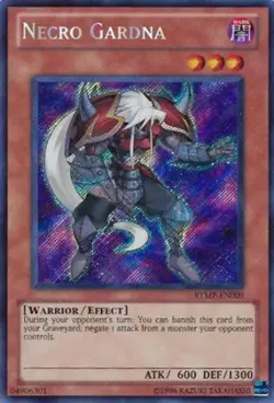 1x (HP) Necro Gardna - RYMP-EN009 - Secret Rare - Unlimited Edition YuGiOh - Image 1