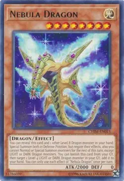 1x (EX) Nebula Dragon - CHIM-EN015 - Rare - Unlimited Edition YuGiOh - Image 1