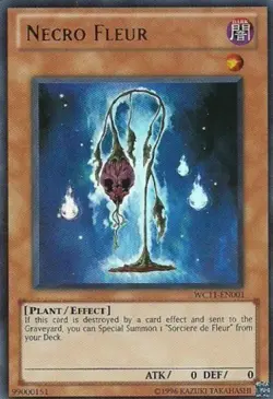 1x (P) Necro Fleur - WC11-EN001 - Ultra Rare - Limited Edition YuGiOh - Image 1
