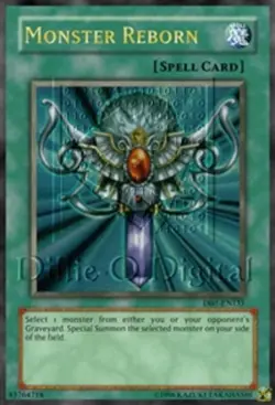 1x (NM) Monster Reborn - HL07-EN001 - Parallel Rare - Limited Edition YuGiOh - Image 1