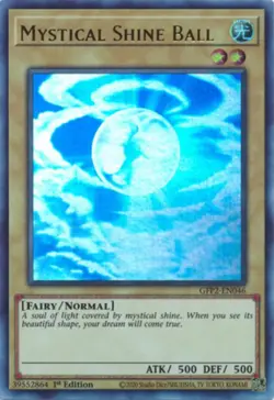 1x (EX) Mystical Shine Ball - GFP2-EN046 - Ultra Rare - 1st Edition YuGiOh - Image 1