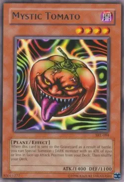 1x (EX) Mystic Tomato - SRL-094 - Rare - Unlimited Edition YuGiOh - Image 1