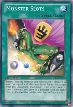 1x (EX) Monster Slots - SP13-EN035 - Common - 1st Edition YuGiOh - Image 1