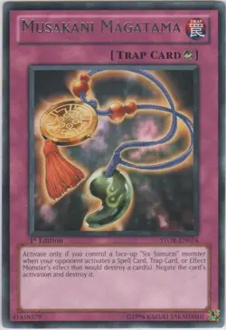 1x (NM) Musakani Magatama - STOR-EN074 - Rare - 1st Edition YuGiOh - Image 1