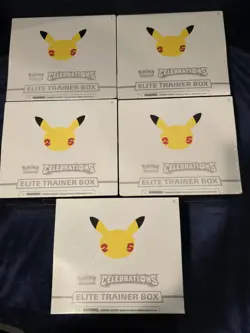 Pokemon TCG: 25th Anniversary Celebrations Elite Trainer Box (2021) - Image 1