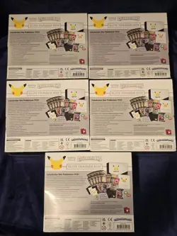 Pokemon TCG: 25th Anniversary Celebrations Elite Trainer Box (2021) - Image 2