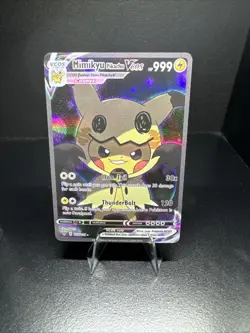 Mimikyu Pikachu Holo Poncho VCOS Cosplay Card Custom Shiny Detail - Image 1