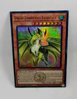 YU-GI-OH! Dragonmaid Lorpar. BLMM-EN061. 1st Edition Ultra Rare Card. TCG Yugioh - Image 1